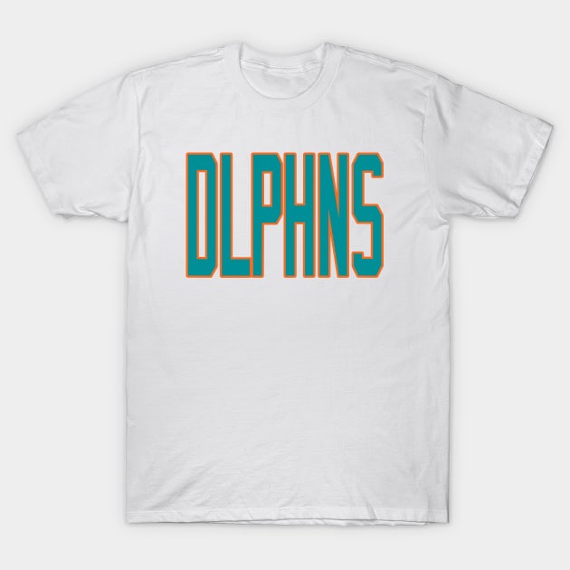 Miami LYFE DLPHNS I'd like to buy a vowel! T-Shirt by OffesniveLine